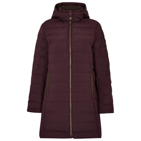 Dubarry Womens Ballybrophy Quilted Jacket #colour_ox-blood