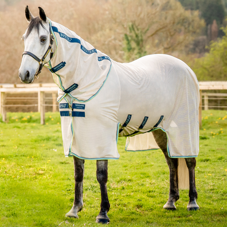 Horseware Ireland Amigo Bug Buster #colour_chalk-navy-blue-haze