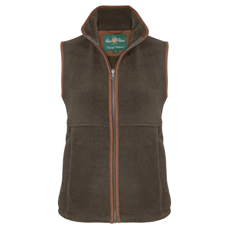 Alan Paine Aylsham Ladies Fleece Gilet #colour_green