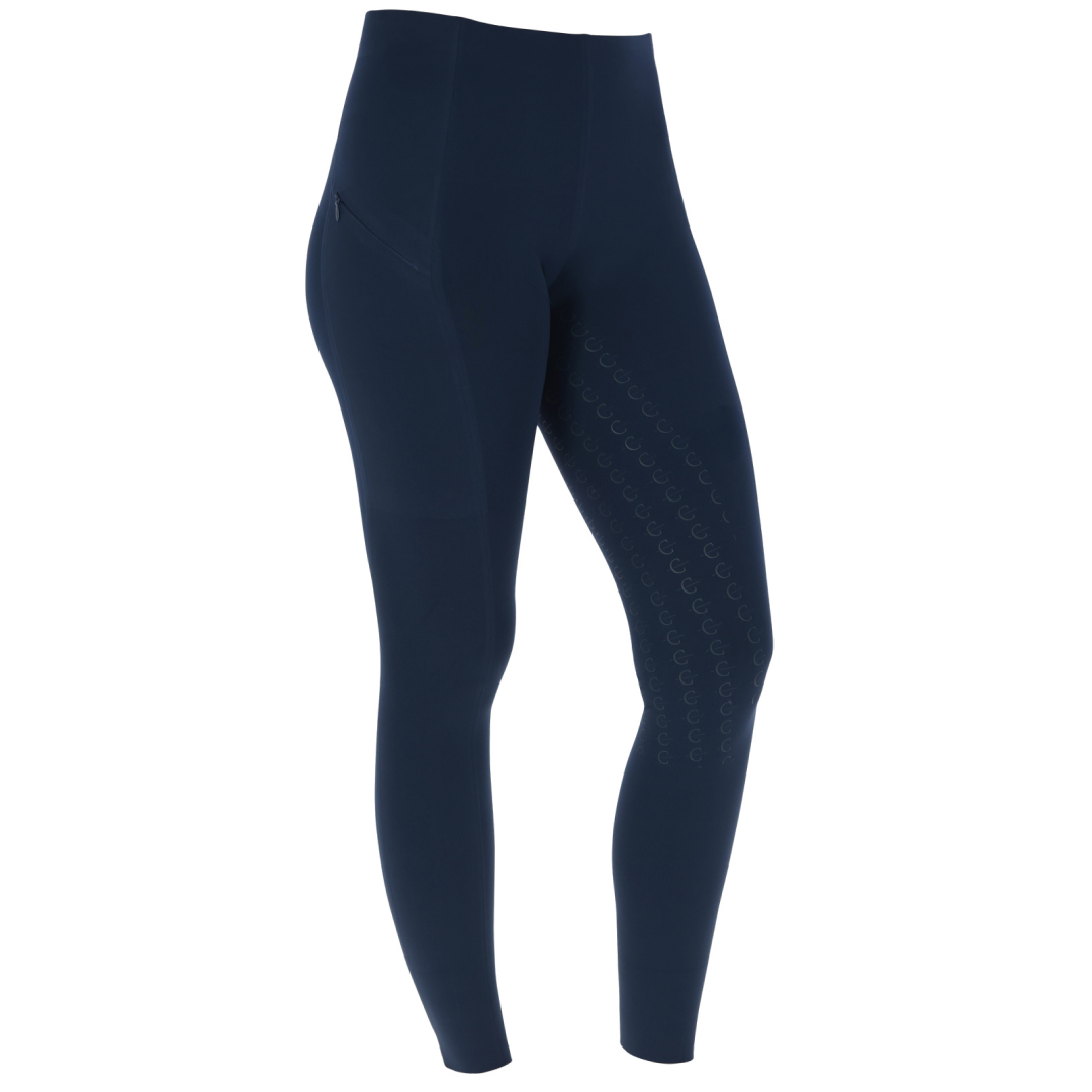 Covalliero Ladies Riding Tights #colour_dark-navy