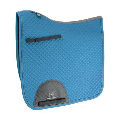 HyWITHER Sport Active Dressage Saddle Pad #colour_aegean-green