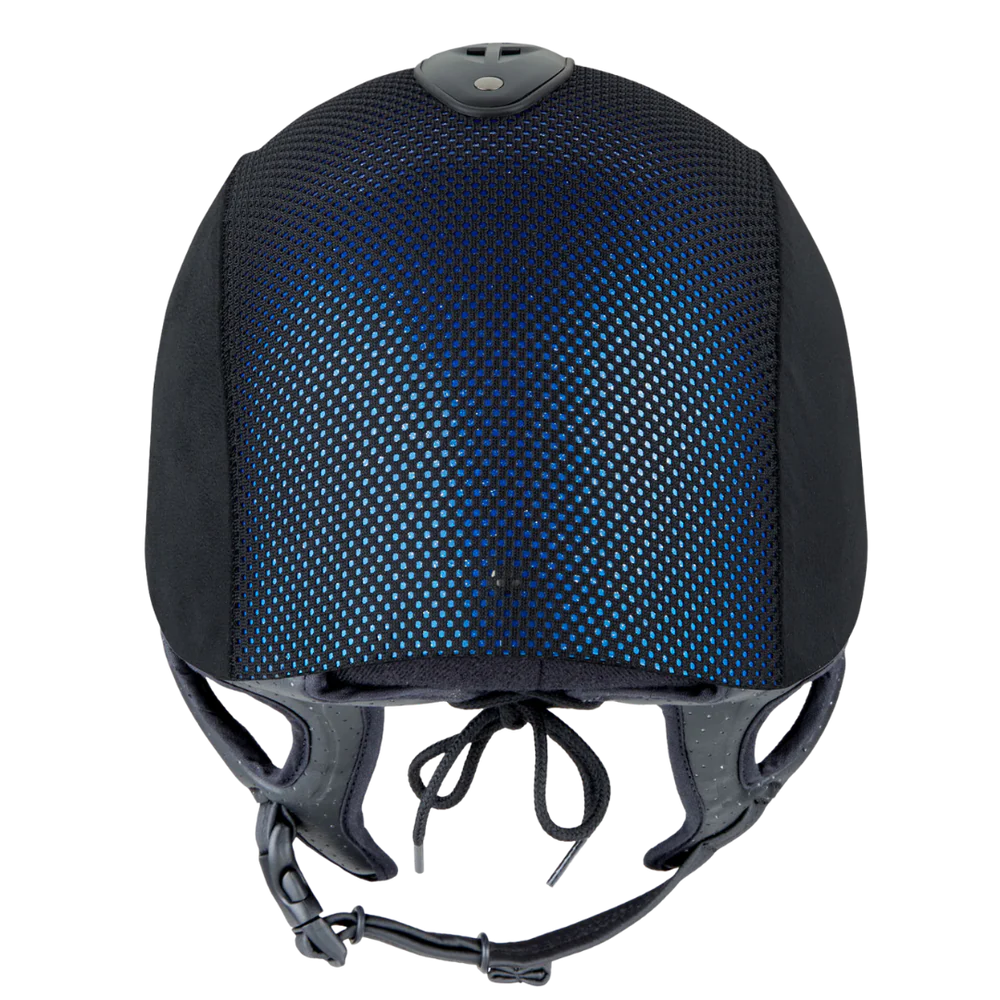 Champion Revolve X-Air Nova Peaked Helmet #colour_black-blue