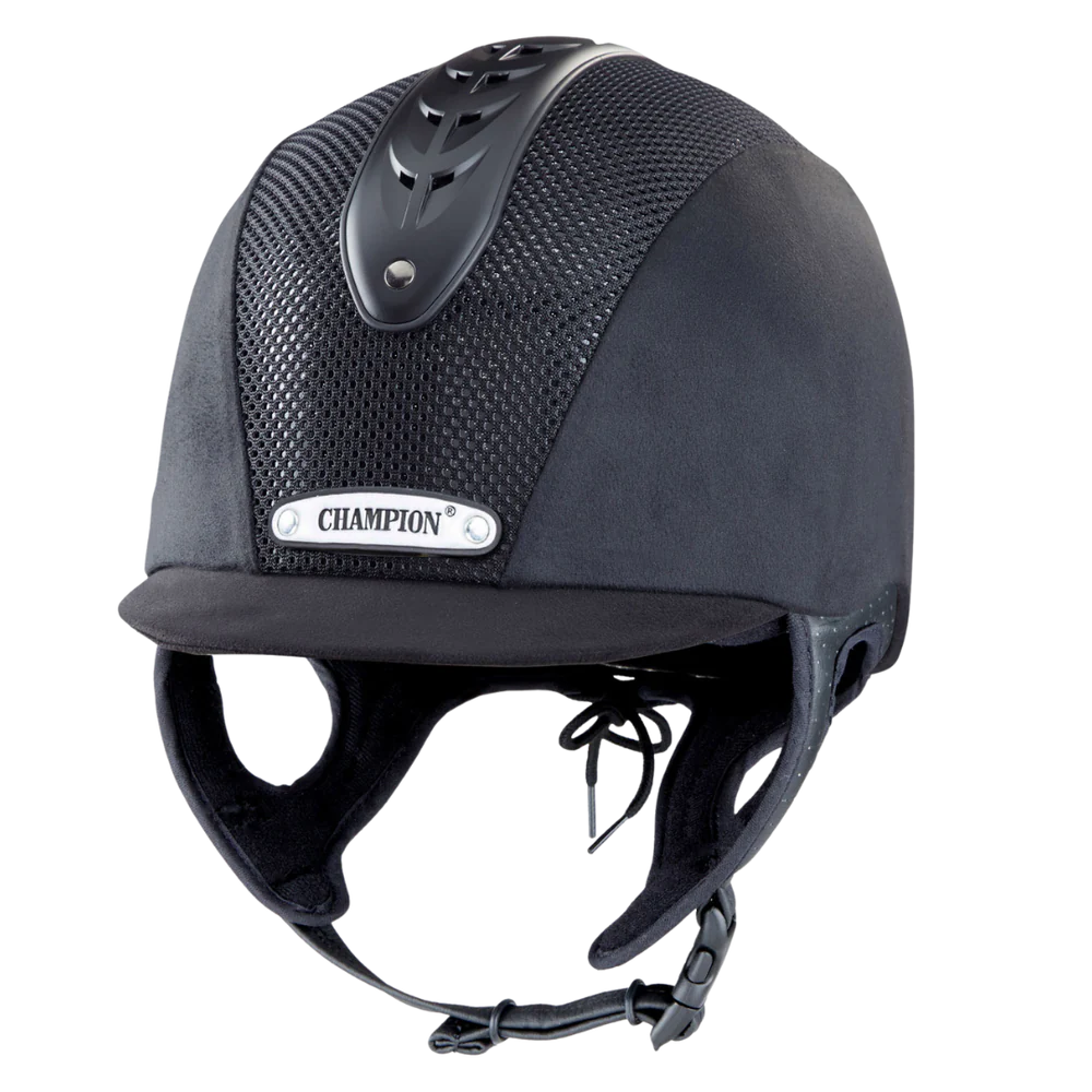 Champion Revolve X-Air Nova Peaked Helmet #colour_black-black