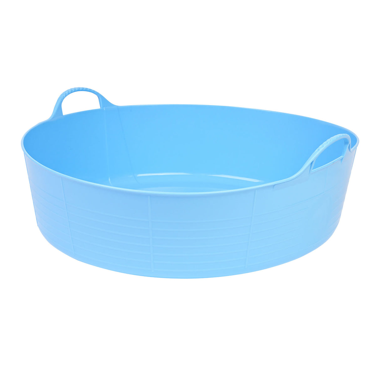 Roter Gorilla-Tubtrug, flexibel, groß, flach