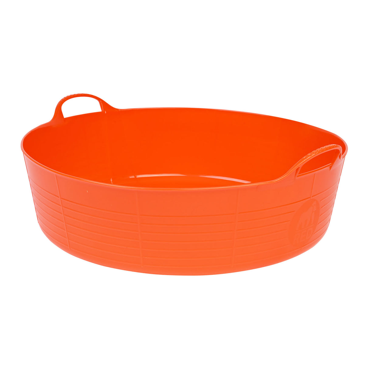 Roter Gorilla-Tubtrug, flexibel, groß, flach