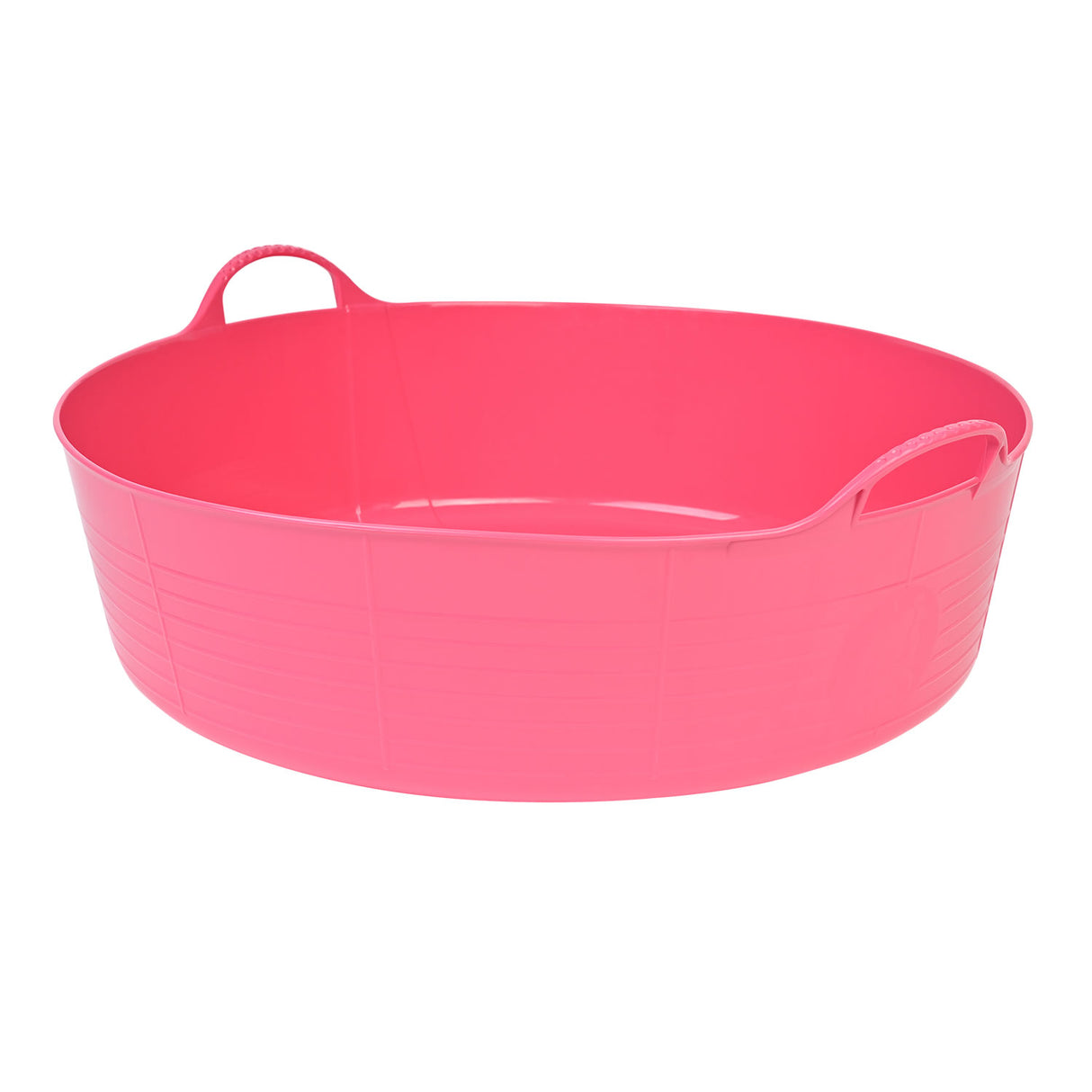 Roter Gorilla-Tubtrug, flexibel, groß, flach