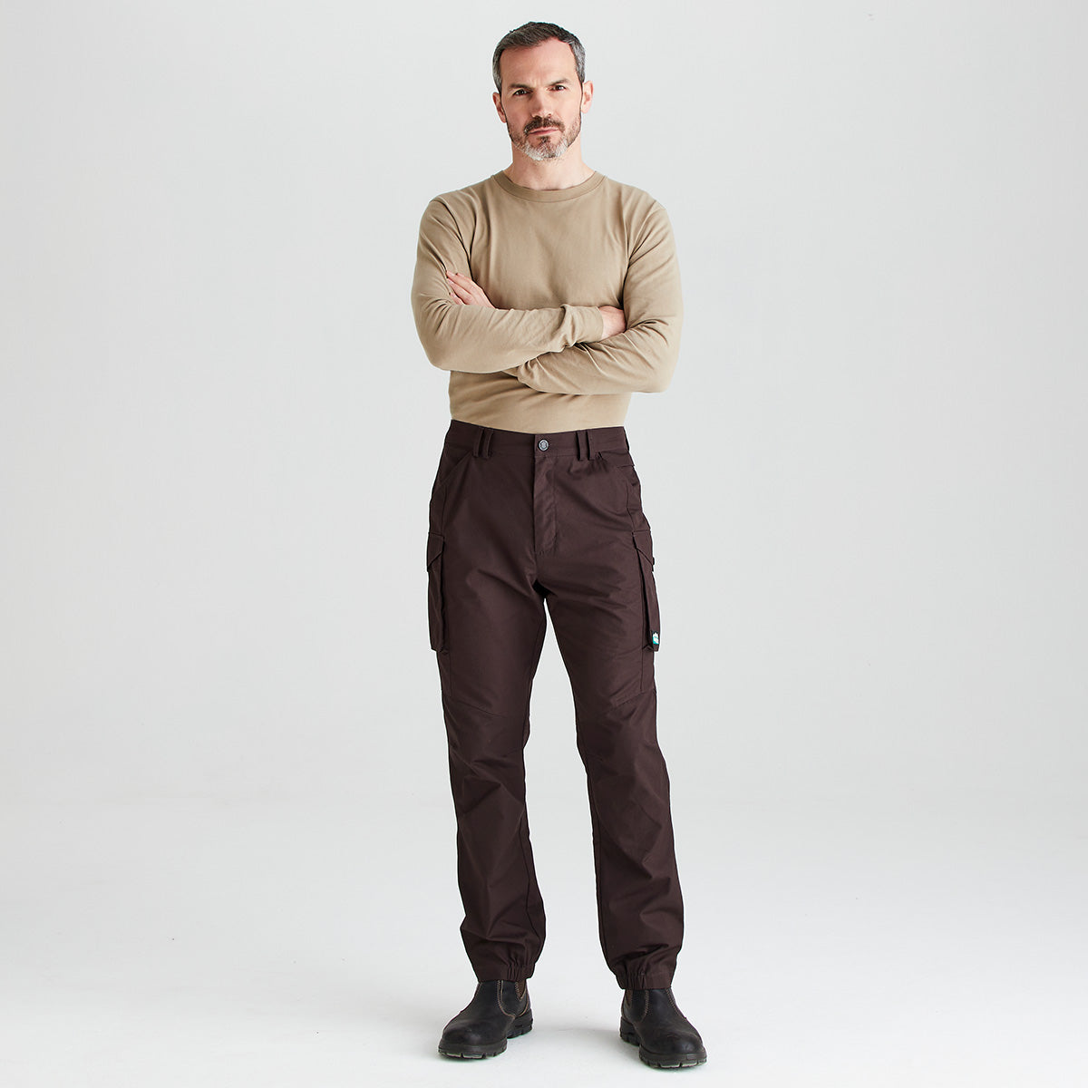 Men's Grafter Trousers - Deep Bark