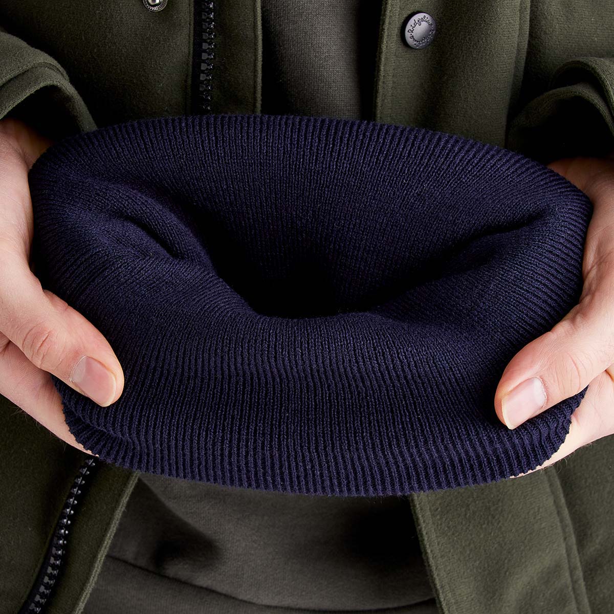 Heritage Fine Knit Beanie - Navy