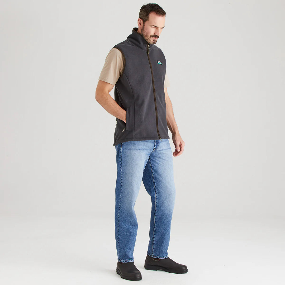 Ridgeline Mens Kodiak Gilet #colour_shale