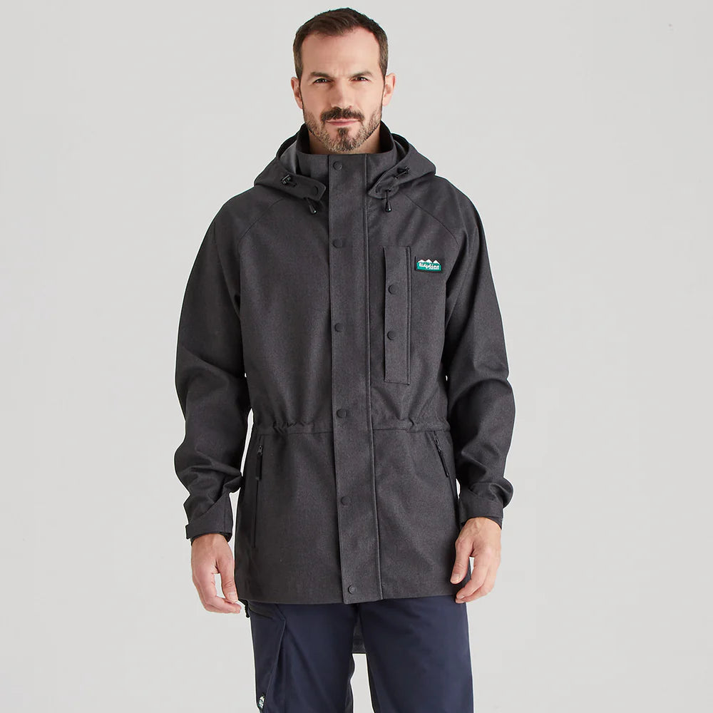 Ridgeline Mens Monsoon Light Jacket #colour_shale-marl