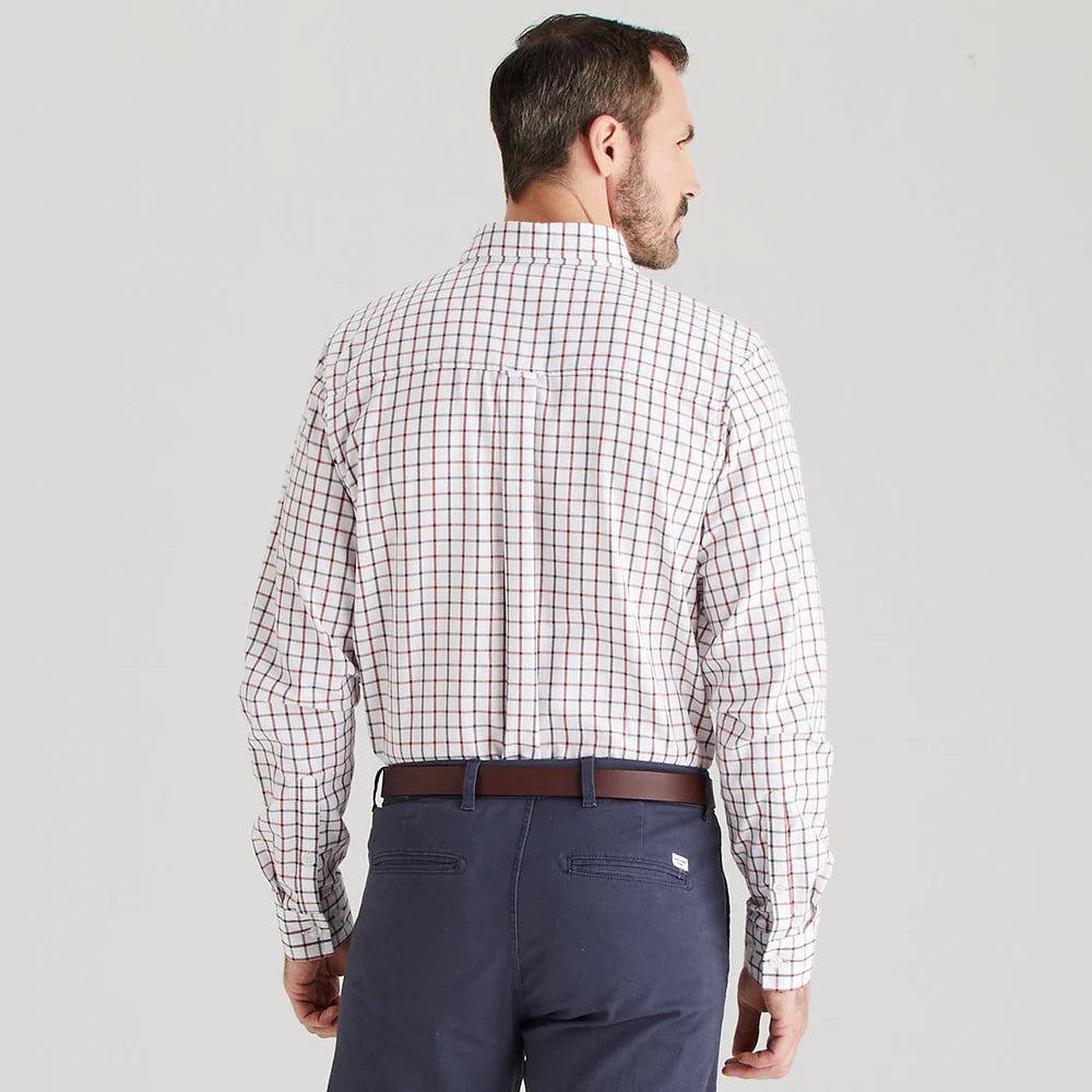 Ridgeline Mens Sedgebrook Shirt #coloiur_shale-deep-russet