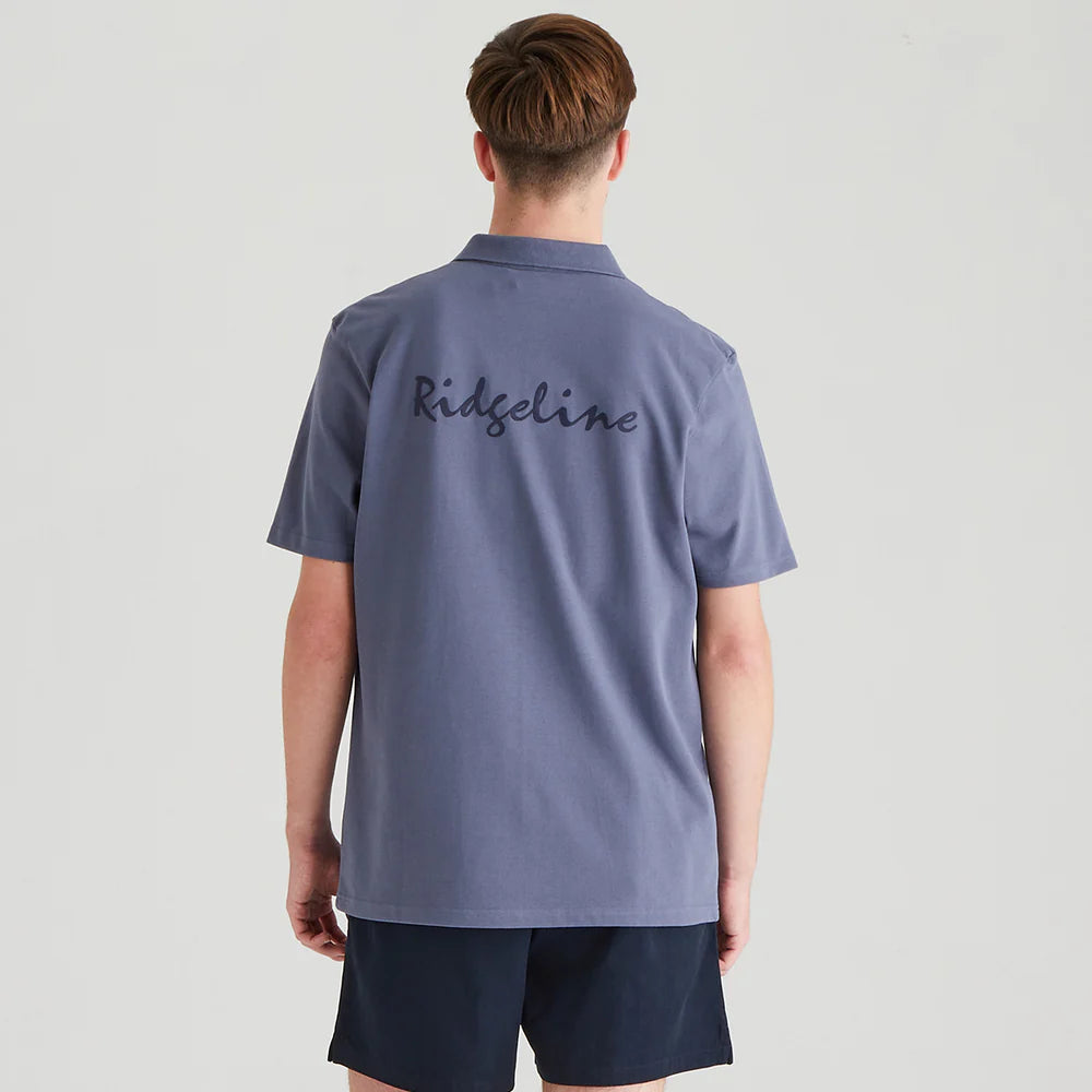 Ridgeline Mens Signature Polo #colour_storm