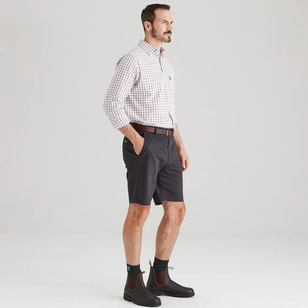 Ridgeline Mens Waxham Shorts #colour_shale