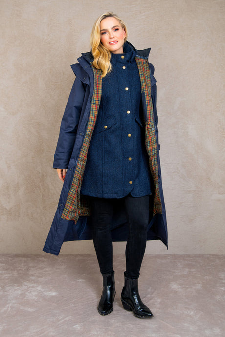 Jack Murphy Malvern Waterproof Coat #colour_navy