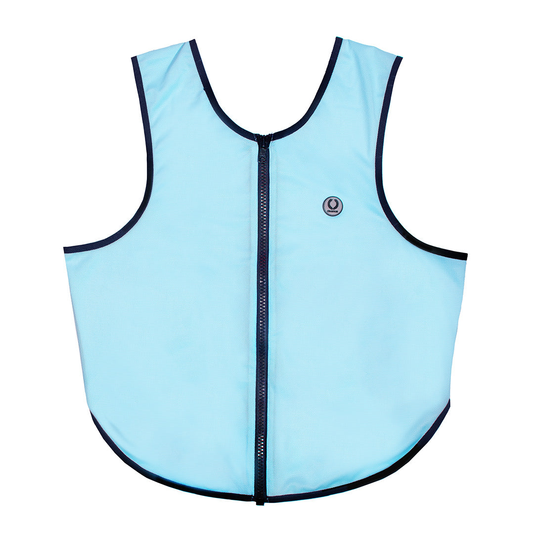 Champion TI22 Youth Coloured Mesh Vest #colour_powder-blue