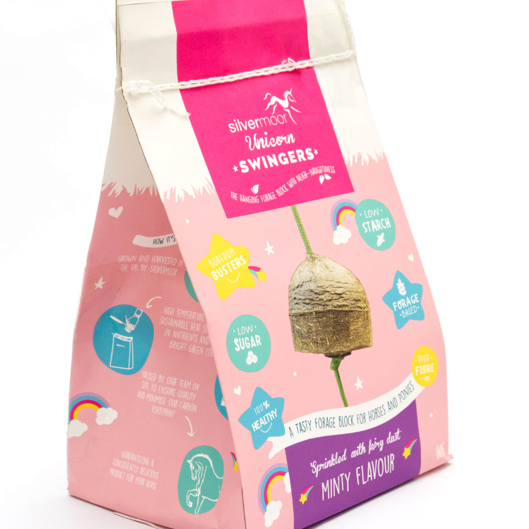 Silvermoor Swingers Treat Ball #flavour_unicorn-mint