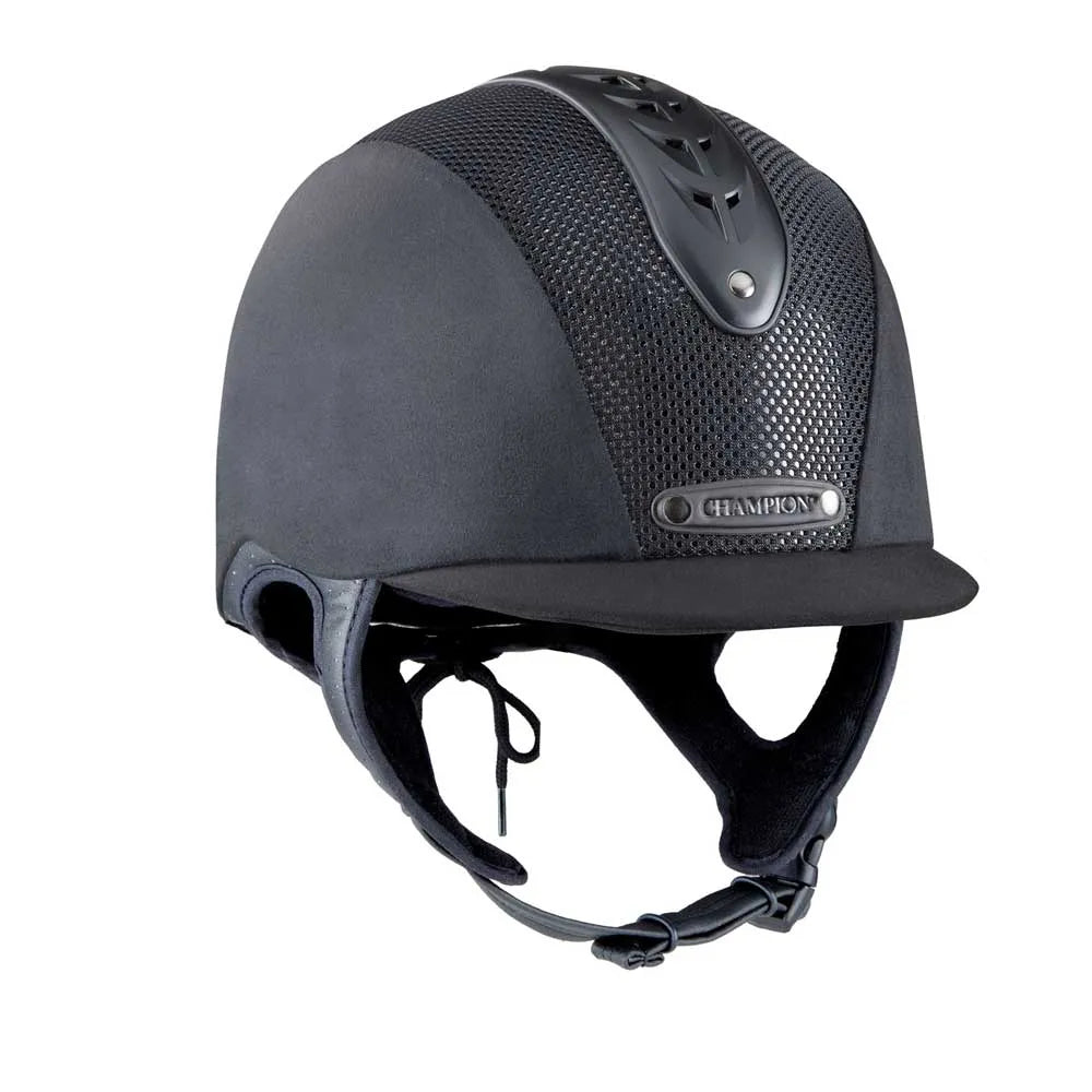 Champion X-Air Nova Peaked Helmet #colour_black-black