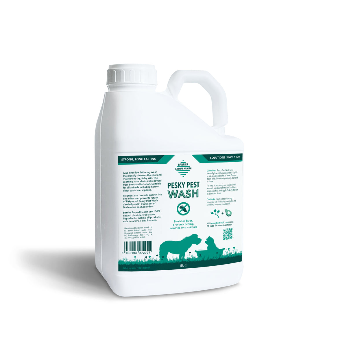 Barrierelästige Haustierwaschanlage