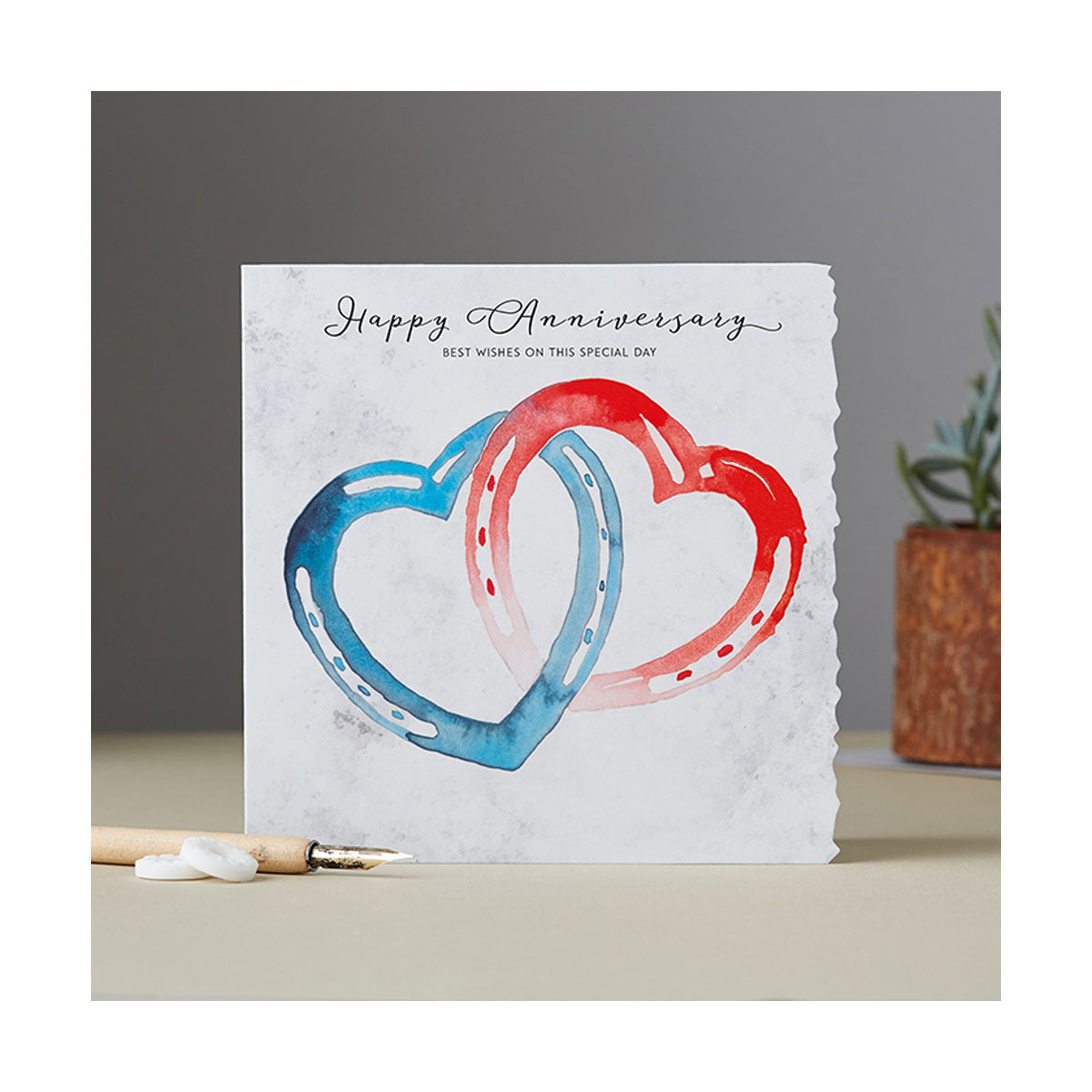 Carte de dolomite fantaisiste Deckled Edge