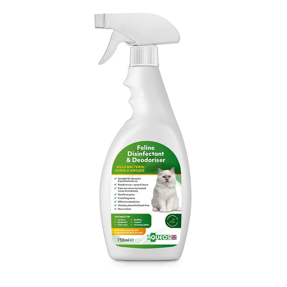 Aqueos Disinfectant & Deodoriser for Cats