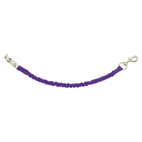 Perry Equestrian Quick Release Trailer Bungee Tie #colour_purple