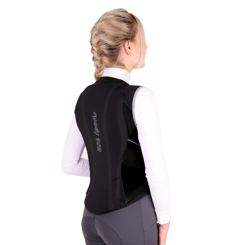 USG Precto Quick Fit Back Protector #colour_black-grey