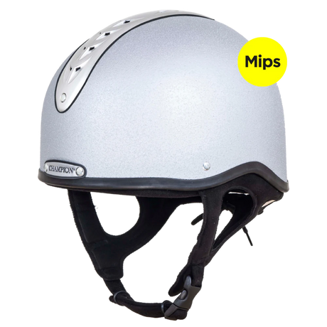 Champion Revolve X-Air MIPS Jockey Helmet #colour_silver