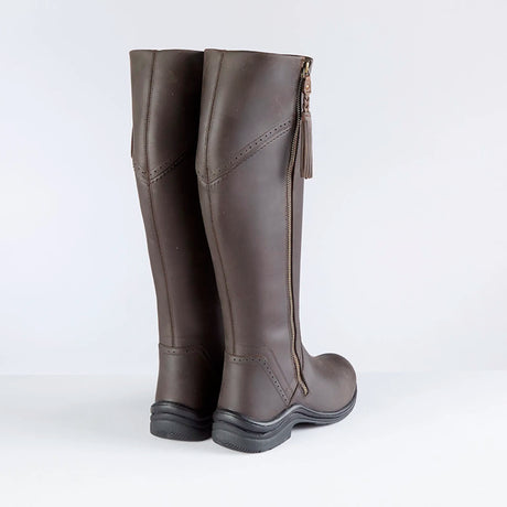 Toggi Rutland Regular Leg Country Boots #colour_chocolate