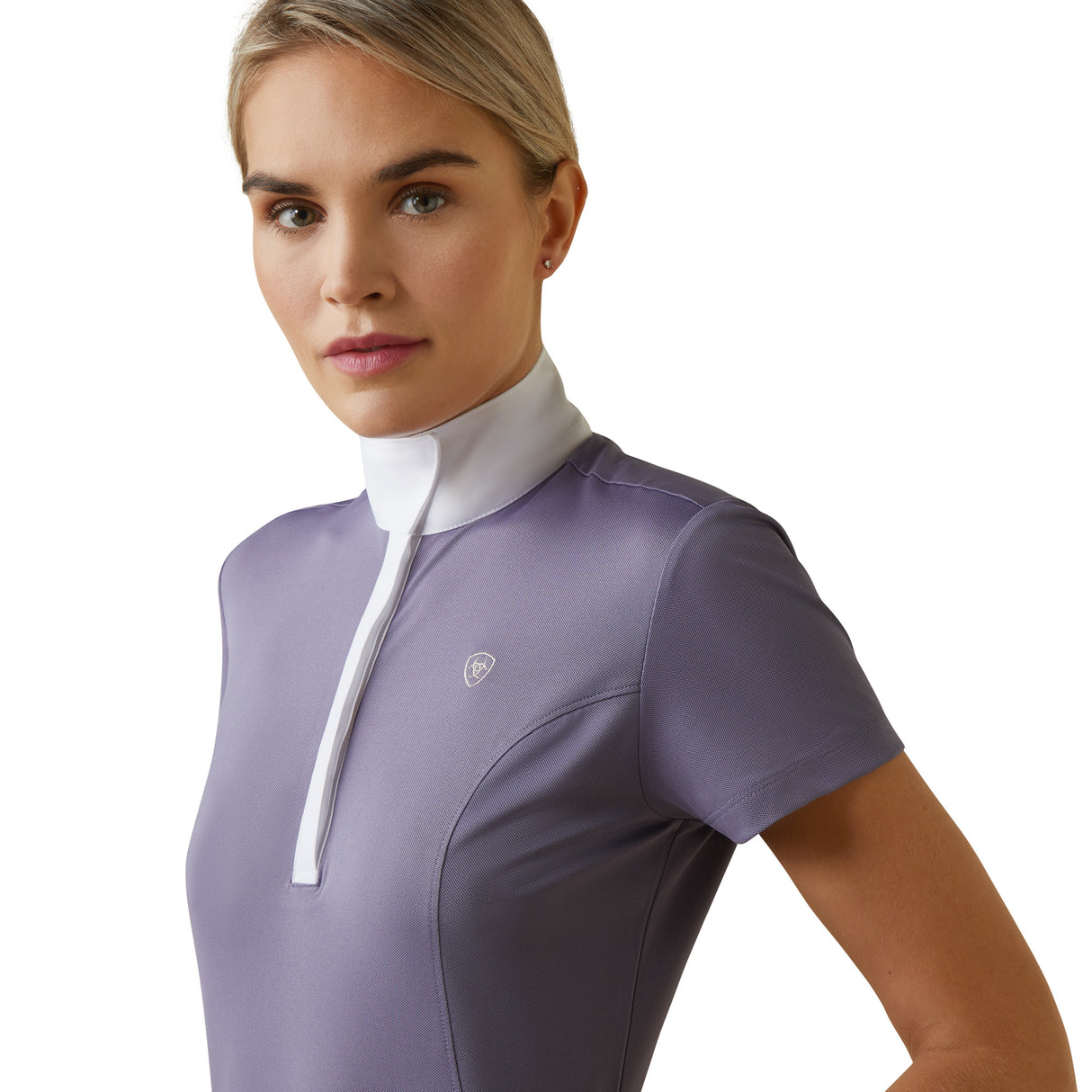 Ariat Women's Aptos Show Shirt #colour_dusky-granite