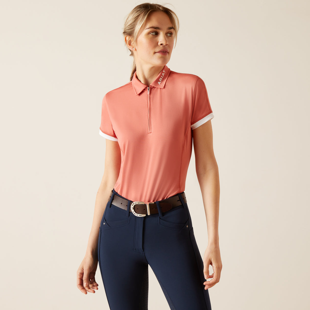 Ariat Women's Bandera 1/4 Zip Polo