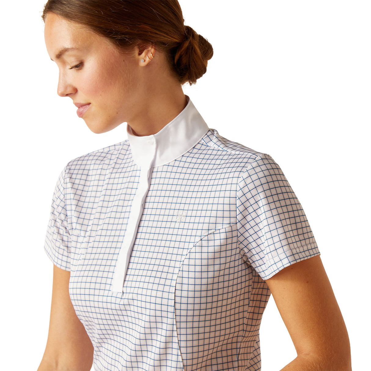 Ariat Women's Aptos Show Shirt #colour_blushing-rose-check