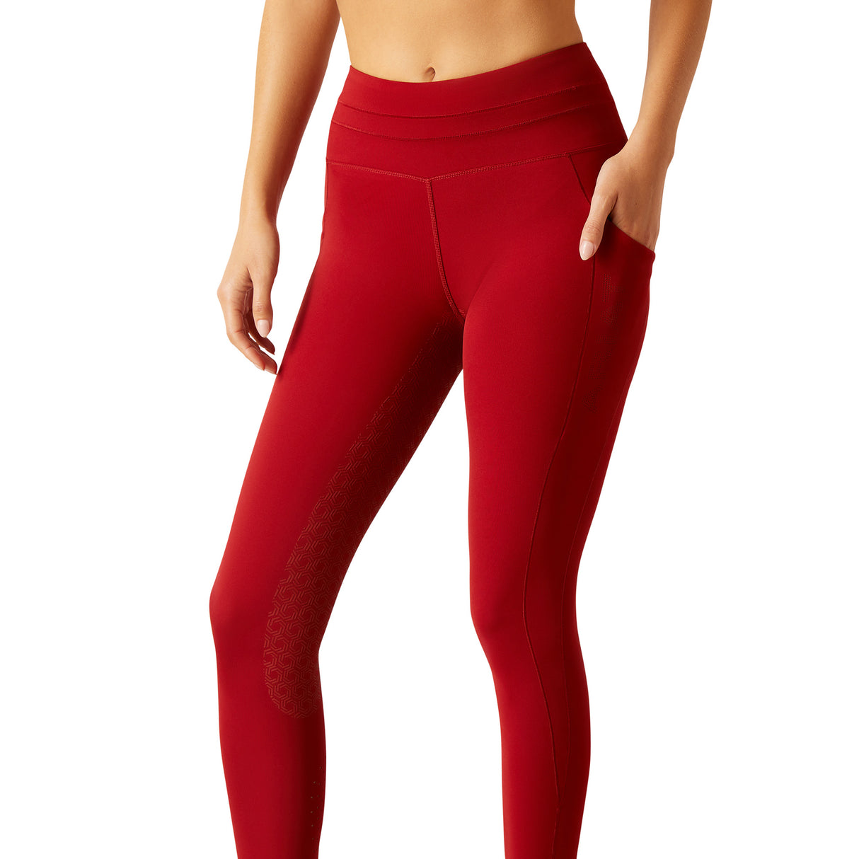 Ariat Women's Eos 2.0 Full Seat Tight #colour_sun-dried-tomato