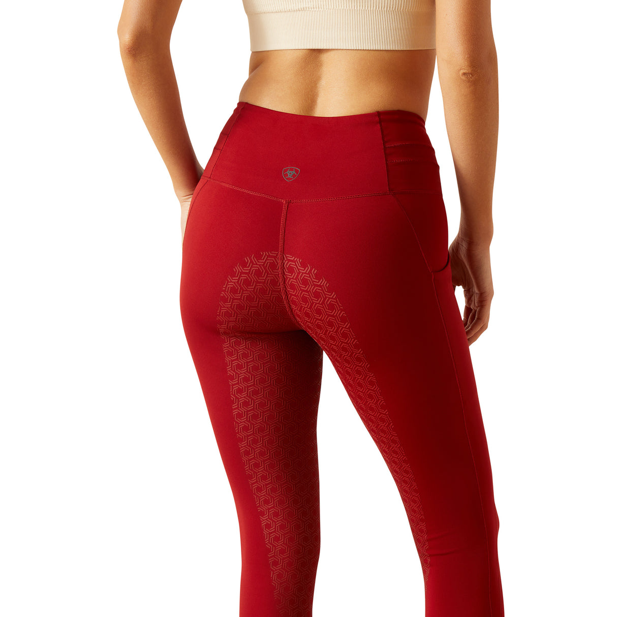 Ariat Women's Eos 2.0 Full Seat Tight #colour_sun-dried-tomato