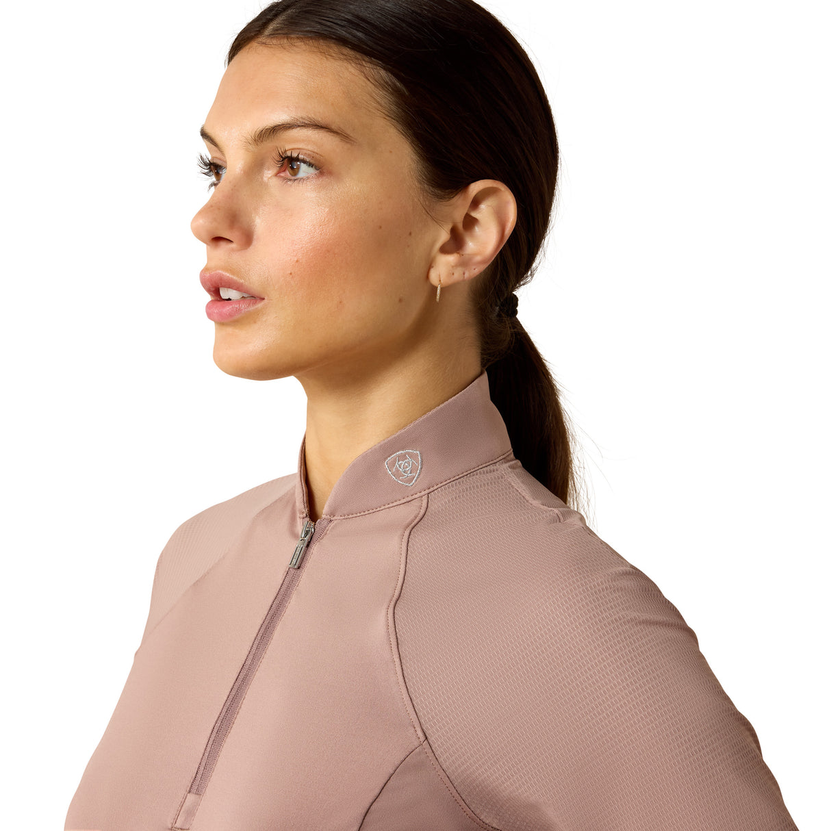 Ariat Women's Soquel 1/4 Zip Baselayer #colour_antler