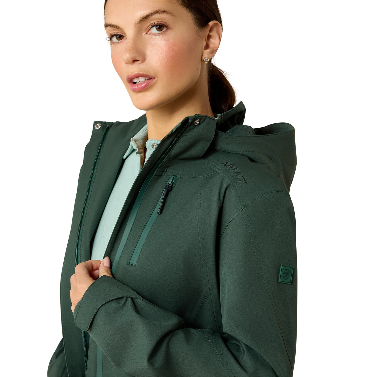 Ariat Women's Coastal Waterproof Jacket #colour_monstera