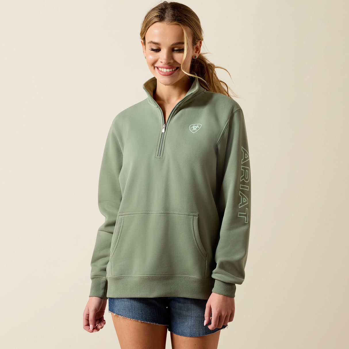 Ariat Women's Foundation 1/2 Zip Sweatshirt