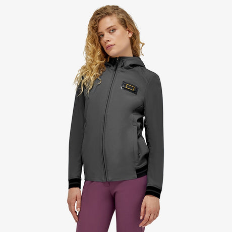 Rider's Gene Women's Softshell Jacket #coliur_black