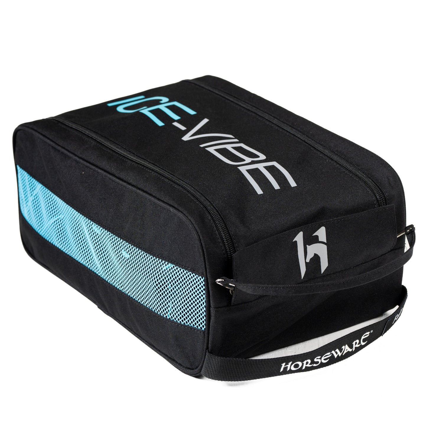 Horseware Ireland Ice-Vibe Leg Wraps #colour_black-aqua