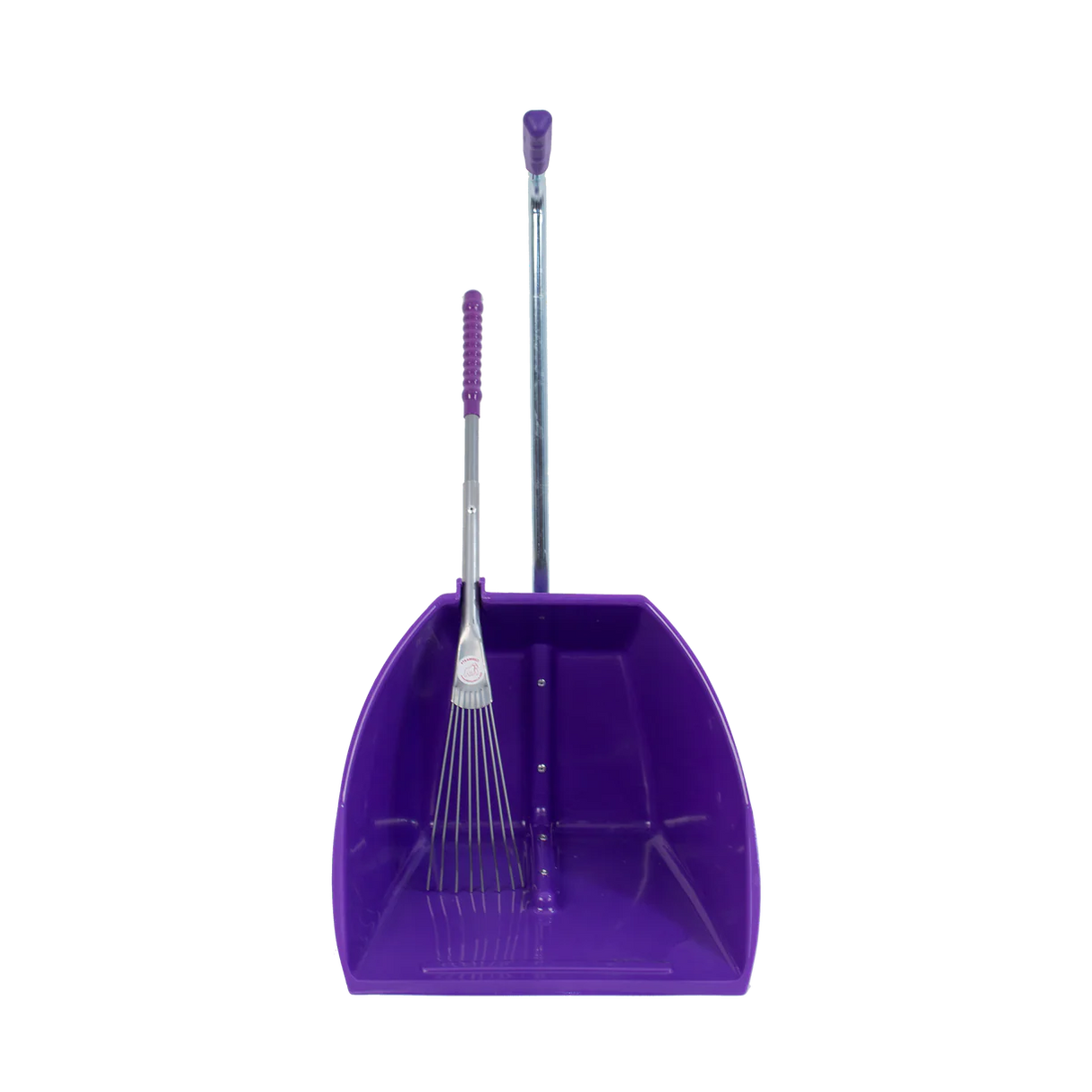 Red Gorilla Big Tidee with Long Metal Rake #colour_purple