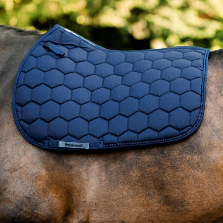 Horseware Ireland Ionic Close Contact Saddle Pad #colour_navy