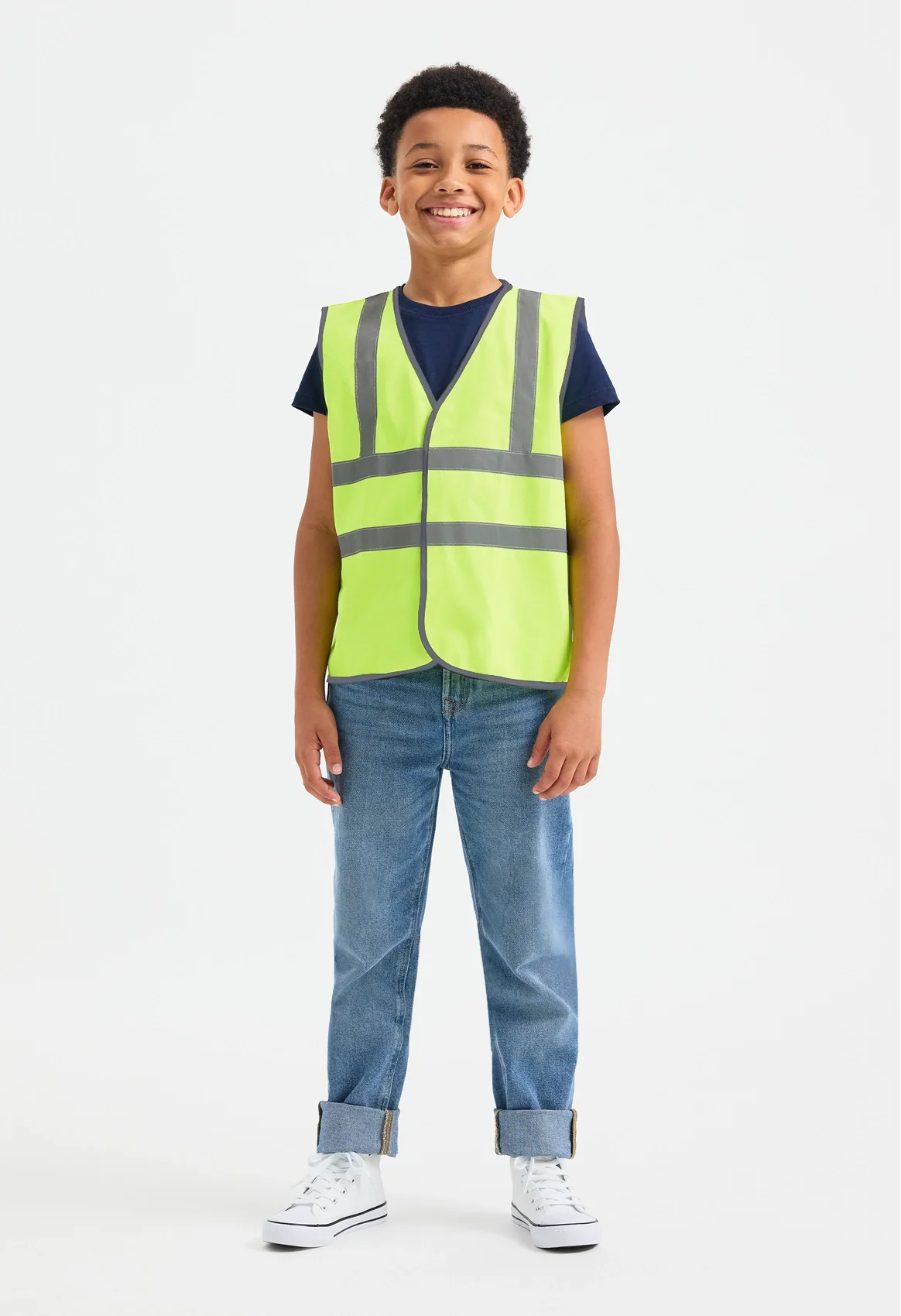 Uneek Childrens Hi-Viz Waist Coat