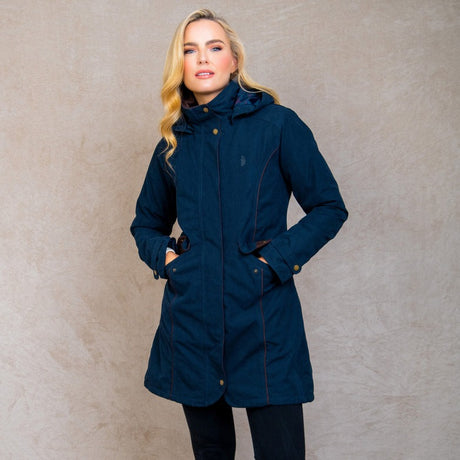 Jack Murphy Una Waterproof Jacket #colour_navy