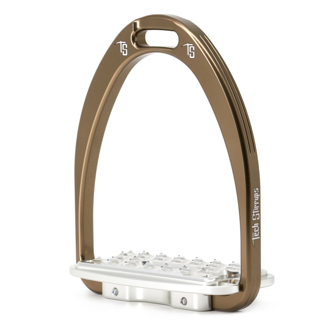 Tech Stirrups Siena Adult Classic Stirrups #colour_brown