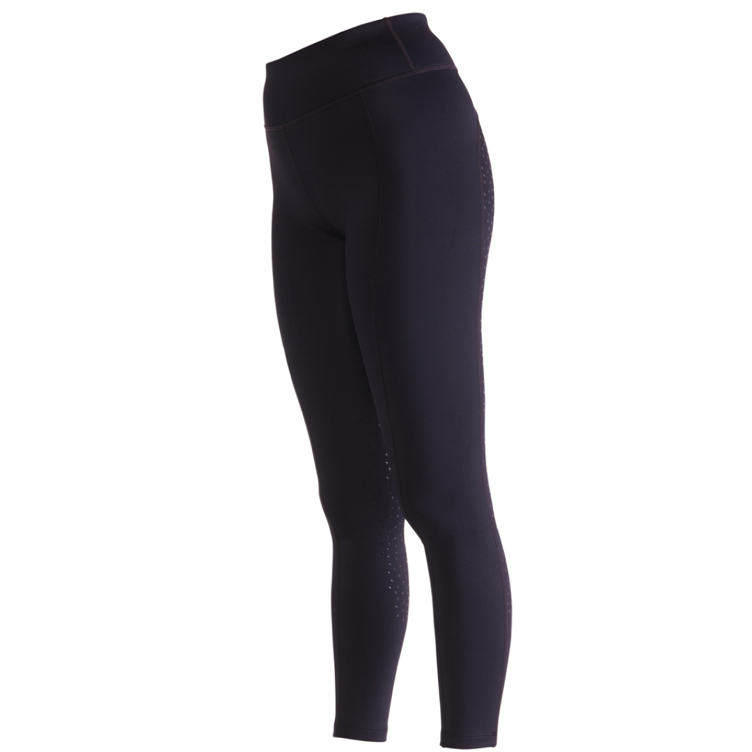 Shires Aubrion Ladies Shield Winter Riding Tights #colour_black
