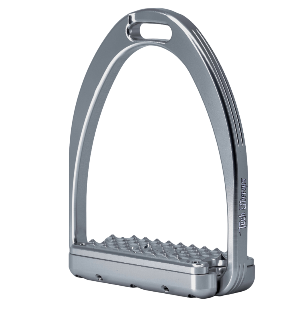 Tech Stirrups Capri Adult Classic Stirrups #colour_titanium