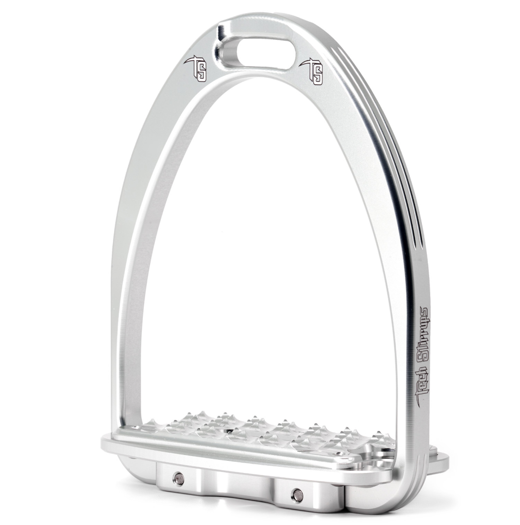 Tech Stirrups Siena Adult Classic Stirrups #colour_silver