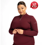 Mochara Recycled Technical Base Layer #colour_burgundy