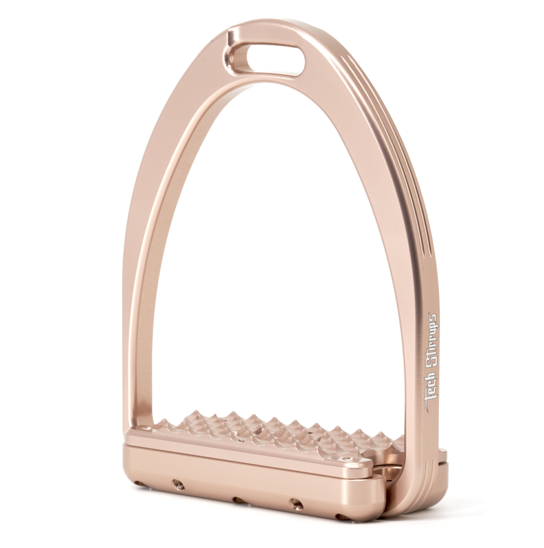 Tech Stirrups Capri Adult Classic Stirrups #colour_rosegold