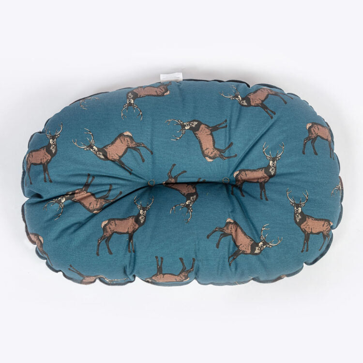 Danish Design Woodland Stag Deep Filled Quilted Mattress #colour_blue