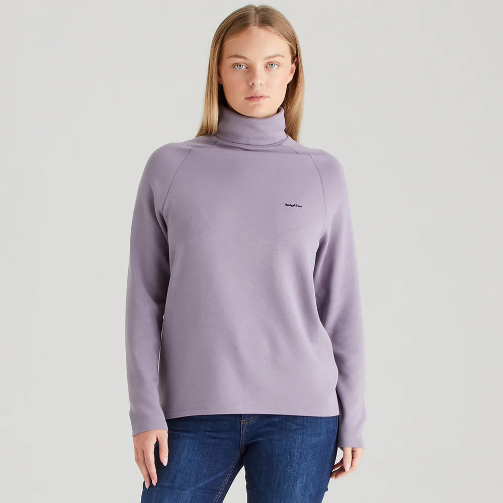 Ridgeline Womens Kelmarsh Top #colour_lilac